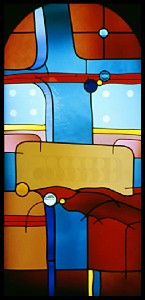 "Geomancy Series #1 Panel 1" by Richard Spaulding