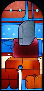 "Geomancy Series #1 Panel 3" by Richard Spaulding