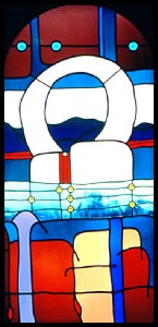 "Geomancy Series #1 Panel 7" by Richard Spaulding