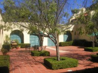 Courtyard of the Scripps Miramar Ranch Library Center