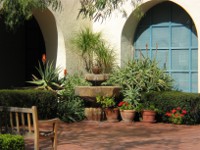 Courtyard Fountain at the Scripps Miramar Ranch Library Center